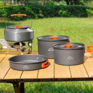 Kempingedény készlet