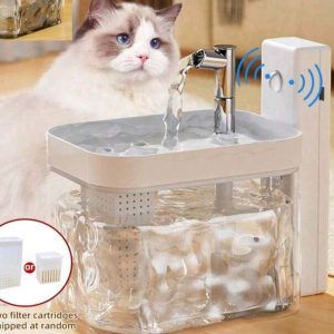 Kisállat itatókút, szenzoros